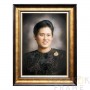 กรอบรูปสมเด็จพระเทพรัตนราชสุดา (กรอบสีน้ำตาลทอง)-Princess Maha Chakri Sirindhorn